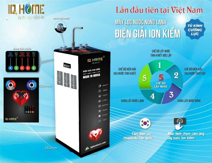 máy lọc nước tốt nhất IQHOME